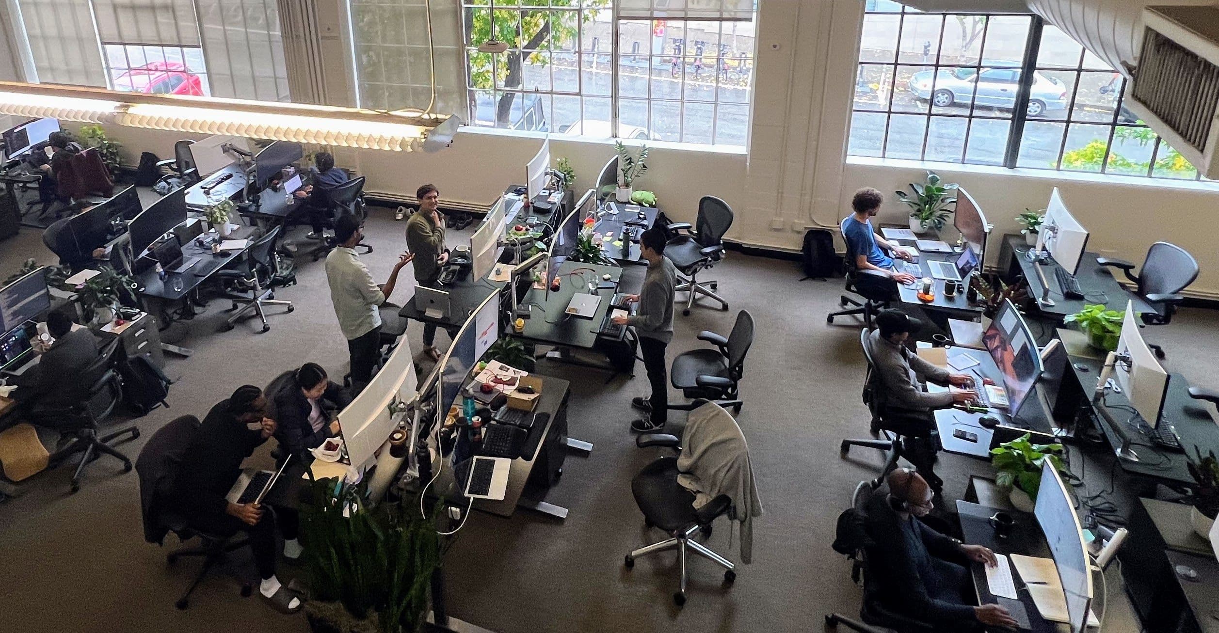 The Convex team actually enjoying working together