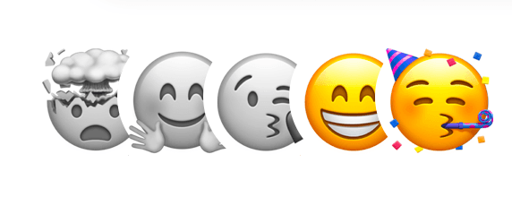 Screenshot of the facepile UI