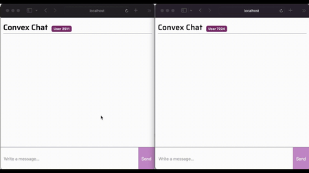 Screenshot of the final app